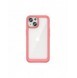 iPhone 15 Outer Space reinforced case with a flexible frame - red