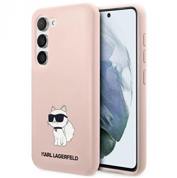 Karl Lagerfeld KLHCS23SSNCHBCP S23 S911 hårdfodral rosa/rosa Silikonchoupette