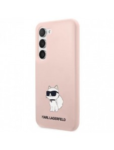 Karl Lagerfeld KLHCS23SSNCHBCP S23 S911 hårdfodral rosa/rosa Silikonchoupette