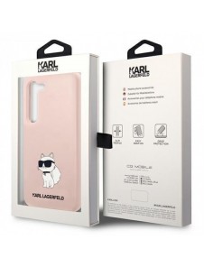 Karl Lagerfeld KLHCS23SSNCHBCP S23 S911 hårdfodral rosa/rosa Silikonchoupette
