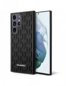 Karl Lagerfeld KLHCS23LRUPKLPK S23 Ultra S918 hårdfodral svart/svart 3D Monogram
