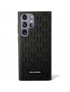 Karl Lagerfeld KLHCS23LRUPKLPK S23 Ultra S918 hårdfodral svart/svart 3D Monogram
