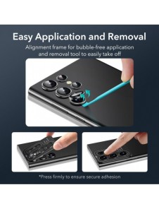 CAMERA COVER ESR CAMERA PROTECTOR GALAXY S23 ULTRA SVART