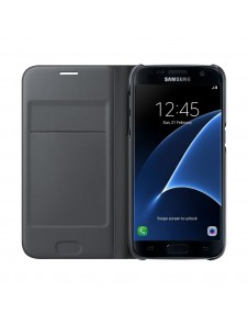 Samsung EF-WG935PBE Book Case Till Galaxy S7 Edge, Flip Wallet, Svart