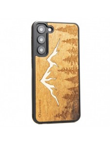 Träfodral till Samsung Galaxy S23 Plus Bewood Mountains Imbuia