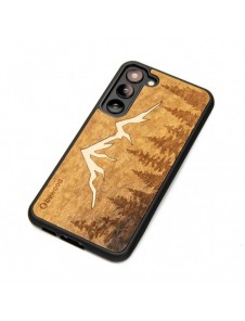 Träfodral till Samsung Galaxy S23 Plus Bewood Mountains Imbuia