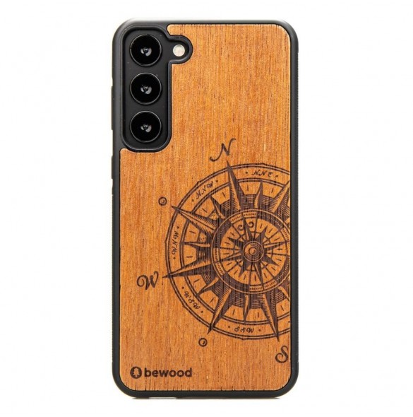 Träfodral till Samsung Galaxy S23 Plus Bewood Traveler Merbau