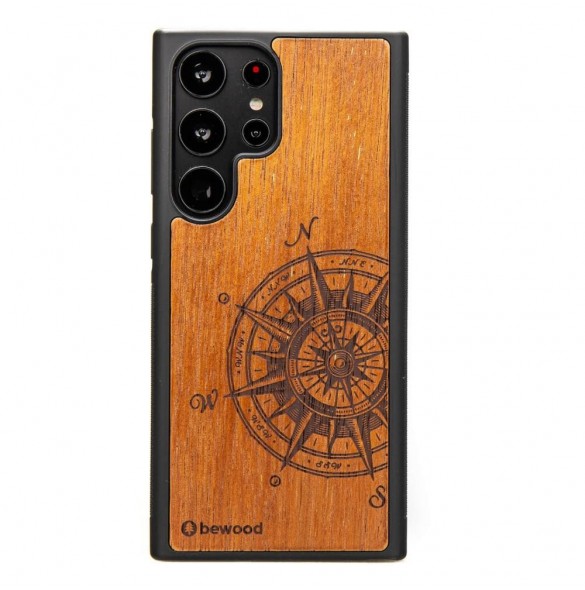 Träfodral till Samsung Galaxy S23 Ultra Bewood Traveler Merbau