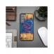 Trä och hartsfodral till Samsung Galaxy S23 Plus Bewood Unique Vegas - rosa och blå