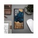 Trä och hartsfodral till Samsung Galaxy S23 Ultra Bewood Unique Neptune - marinblått och svart