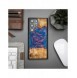 Trä och hartsfodral till Samsung Galaxy S23 Ultra Bewood Unique Vegas - rosa och blå