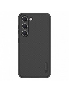 Nillkin Super Frosted Shield Pro fodral till Samsung Galaxy S23+ pansarfodral + telefonställ svart