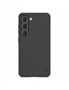 Nillkin Super Frosted Shield Pro fodral till Samsung Galaxy S23+ pansarfodral + telefonställ svart