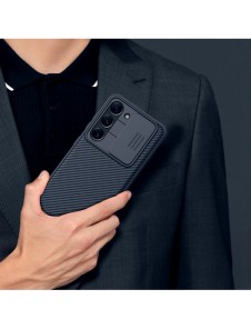 Nillkin CamShield Pro Fodral för Samsung Galaxy S23+ skal med kamerafodral blå