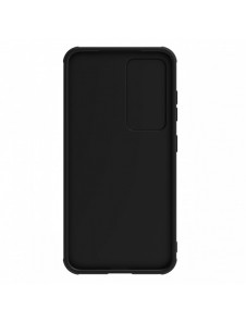 Nillkin CamShield Läder S-fodral till Samsung Galaxy S23+ skal med kamerafodral svart