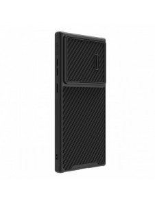 Nillkin Synthetic Fiber S Fodral till Samsung Galaxy S23 Ultra skal kamerafodral svart
