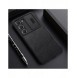 Nillkin Qin Leather Pro Fodral till Samsung Galaxy S23+ flip-fodral kamerafodral rött