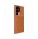 Nillkin Qin Leather Pro-fodral till Samsung Galaxy S23 Ultra Cover med Flip Camera Cover Brun