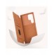 Nillkin Qin Leather Pro-fodral till Samsung Galaxy S23 Ultra Cover med Flip Camera Cover Brun
