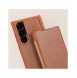 Nillkin Qin Leather Pro-fodral till Samsung Galaxy S23 Ultra Cover med Flip Camera Cover Brun