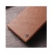 Nillkin Qin Leather Pro-fodral till Samsung Galaxy S23 Ultra Cover med Flip Camera Cover Brun