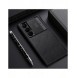 Nillkin Qin Leather Pro-fodral till Samsung Galaxy S23 Ultra Cover med Flip Camera Cover Brun