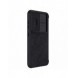 Nillkin Qin Leather Pro Fodral till Samsung Galaxy S23+ flip-fodral kamerafodral svart