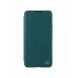 Nillkin Qin Leather Pro Case Samsung Galaxy S23+ Flip Cover Kamerafodral grön