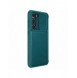 Nillkin Qin Leather Pro Case Samsung Galaxy S23+ Flip Cover Kamerafodral grön