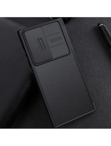Nillkin Qin Leather Pro Case Samsung Galaxy S23+ Flip Cover Kamerafodral grön