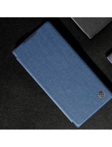 Nillkin Qin Leather Pro Case Samsung Galaxy S23+ Flip Cover Kamerafodral grön
