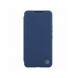Nillkin Qin Cloth Pro-fodral för Samsung Galaxy S23+ Flip Cover kamerafodral blå