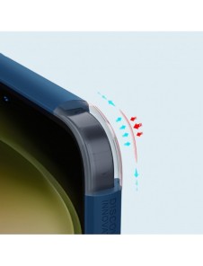 Nillkin Super Frosted Shield Pro Rugged Fodral till Samsung Galaxy S23 FE - Blå