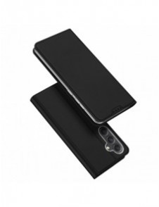 Plånboksfodral med ställ för Samsung Galaxy S23 FE Dux Ducis Skin Pro - svart