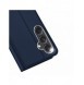 Plånboksfodral med ställ för Samsung Galaxy S23 FE Dux Ducis Skin Pro - blå