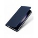 Plånboksfodral med ställ för Samsung Galaxy S23 FE Dux Ducis Skin Pro - blå