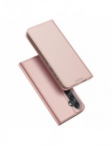 Plånboksfodral med ställ för Samsung Galaxy S23 FE Dux Ducis Skin Pro - rosa