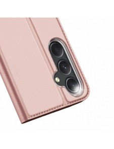 Plånboksfodral med ställ för Samsung Galaxy S23 FE Dux Ducis Skin Pro - rosa