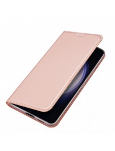 Plånboksfodral med ställ för Samsung Galaxy S23 FE Dux Ducis Skin Pro - rosa