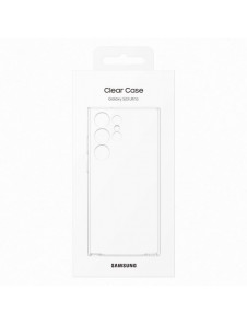 Samsung Clear Cover Fodral för Samsung Galaxy S23 Ultra Gel Fodral Transparent (EF-QS918CTEGWW)