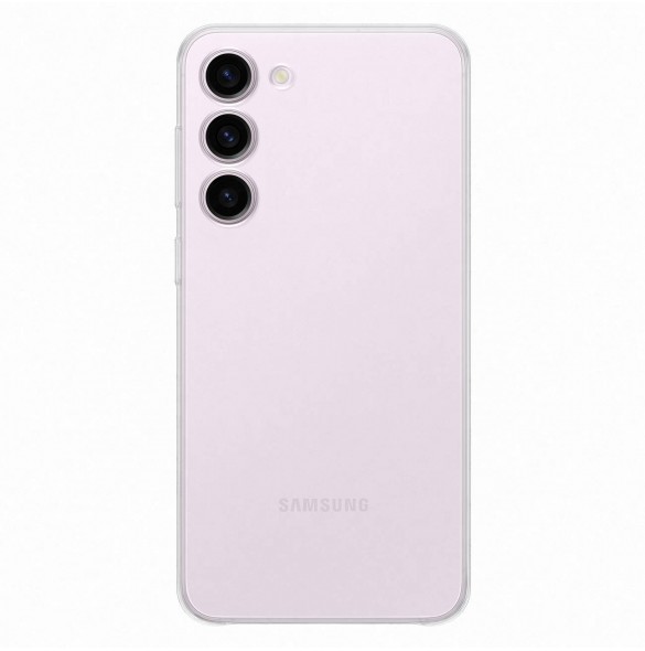 Samsung Clear Cover-fodral för Samsung Galaxy S23+ gelöverdrag transparent (EF-QS916CTEGWW)