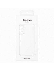 Samsung Clear Cover-fodral för Samsung Galaxy S23+ gelöverdrag transparent (EF-QS916CTEGWW)