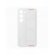 Samsung Silicone Grip Cover Case för Samsung Galaxy S23 silikonskal med handledsrem vit (EF-GS911TWEGWW)
