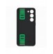 Samsung Silicone Grip Cover Fodral för Samsung Galaxy S23 silikonskal med handledsrem svart (EF-GS911TBEG