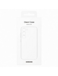 Samsung Clear Cover-fodral för Samsung Galaxy S23 gelfodral genomskinligt (EF-QS911CTEGWW)