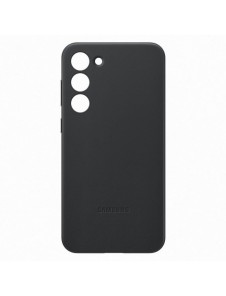 Samsung läderfodral för Samsung Galaxy S23+ skal tillverkat av svart naturläder (EF-VS916LBEGWW)