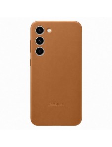 Samsung läderfodral för Samsung Galaxy S23+ äkta kamelläderfodral (EF-VS916LAEGWW)