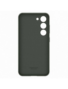 Samsung läderfodral för Samsung Galaxy S23 fodral tillverkat av naturligt lädergrönt (EF-VS911LGEGWW)