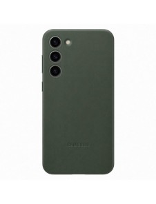 Samsung läderfodral för Samsung Galaxy S23+ fodral tillverkat av naturligt lädergrönt (EF-VS916LGEGWW)