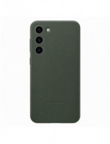 Samsung läderfodral för Samsung Galaxy S23+ fodral tillverkat av naturligt lädergrönt (EF-VS916LGEGWW)